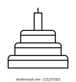 cake  birthday   candle  