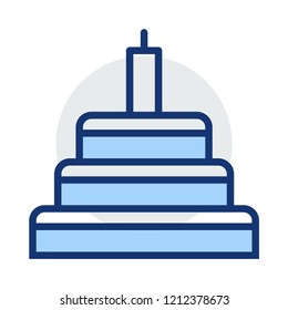 cake  birthday   candle  