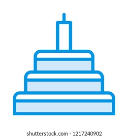 cake  birthday   candle  