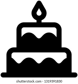cake birthday candle sweet delicious 