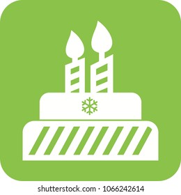 Cake, Birthday icon