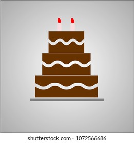 cake birthday icon