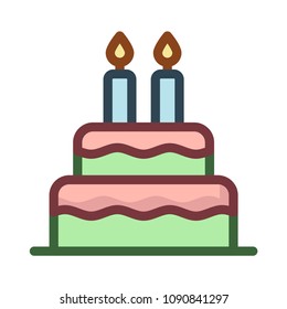 cake birthday party  