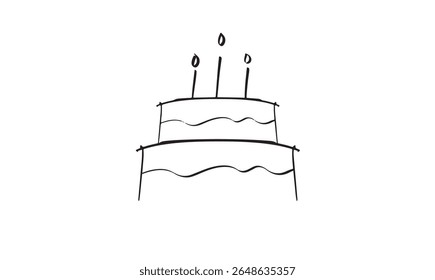 Bolo preto cor objeto ícone doce sobremesa doodle bolo festa evento cupcake personagem creme desenho símbolo feliz aniversário comemoração doce comida doce bolo feliz aniversário doce doce doce doce