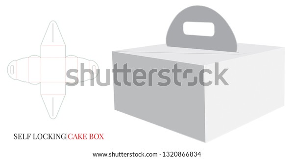 Box With Handle Template from image.shutterstock.com