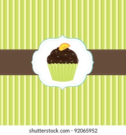 Cake Cards Template, Vector Illustration