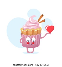 cake character in love