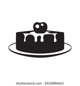 Cake collection flora design vector art.