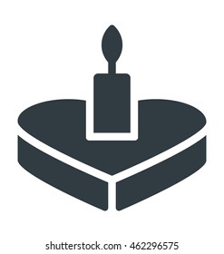 Cake Colored Vector Icon