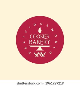 Cake and Cookies Bakery Logo Concept Design