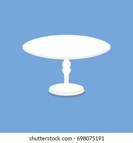 Cake or cupcake table stand icon. Vector illustration.