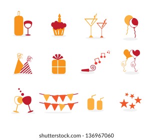 Cake  & Cupcakes icons ( concepts, labels, & cards)