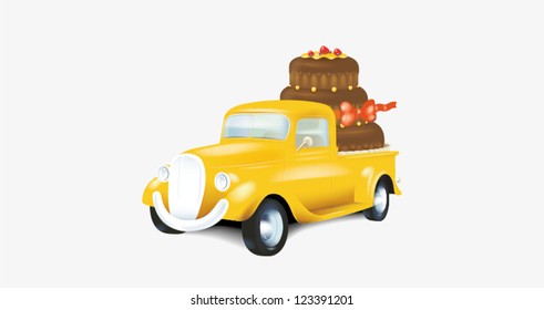 Cake Delivery Car