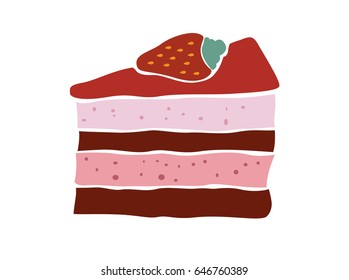 Cake Design symbol on white background 