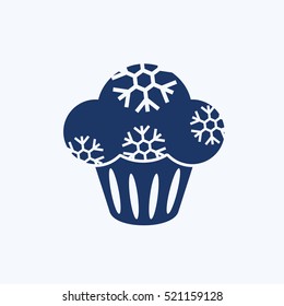 Cake design,clean vector