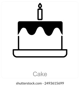 Icono de pasteles y postres