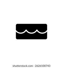 cake, dessert icon vector sign
