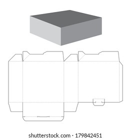 cake die box design