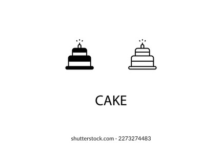 Stockillustration zum Thema "Doppeltes Cake"