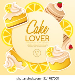 Cake Elements : Vector Illustration 
