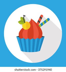 cake flat icon