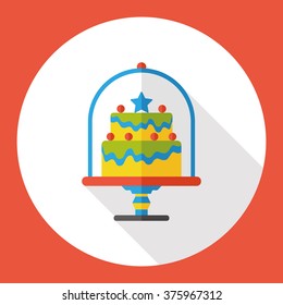cake flat icon