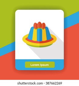 cake flat icon
