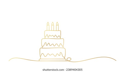 cake, gift box with balloon. birthday element vector