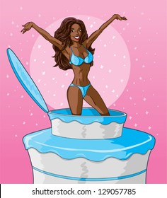 Cake girl