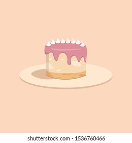 cake glaze bakery cream meringue sweet happy bithday biscuite dessert