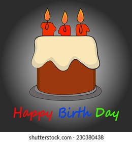 cake happy birth day