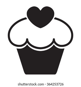 cake with heart