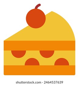 Cake Holiday travel object illustration