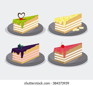 Cake icon design 