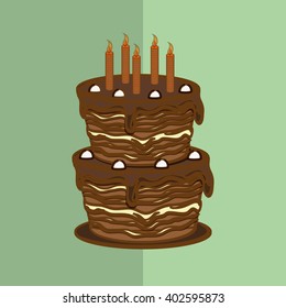 Cake icon design