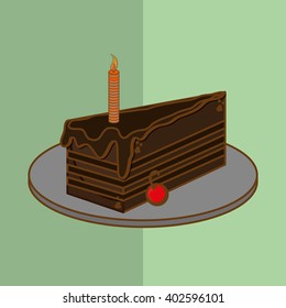 Cake icon design