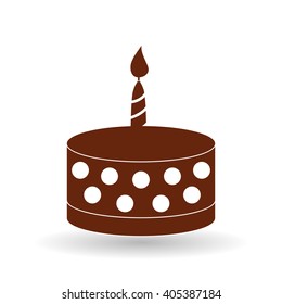 cake icon design 