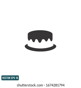 cake icon design element logo template vector eps 10