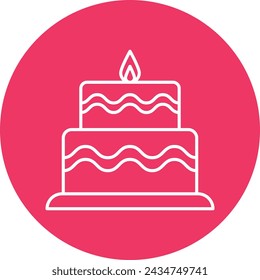 Cake Icon Design For Personal And Commercial Use