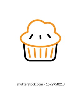 cake icon design template trendy
