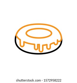cake icon design template trendy