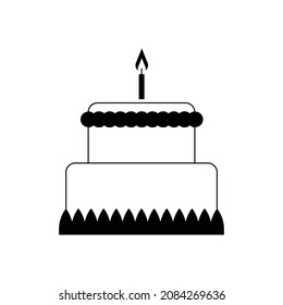 Cake icon design vector illustration