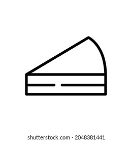 cake icon, dessert icon vector illustration