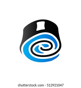 Cake icon in duo tone color. Food sweet delicious