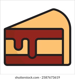 Cake Icon Element For Design