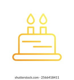 Cake icon. Event icon design. vector graphic