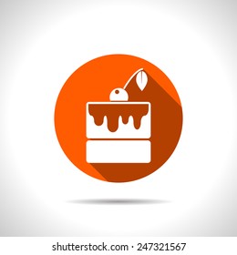 cake icon. Food icon