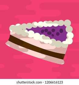 cake icon Geometric Liquid Shape