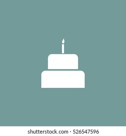cake icon illustraion vector, can be used for web and mobile design