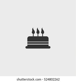 cake Icon illustration isolated vector sign symbol